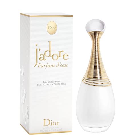 parfum dior femme sans alcool|j'adore parfum.